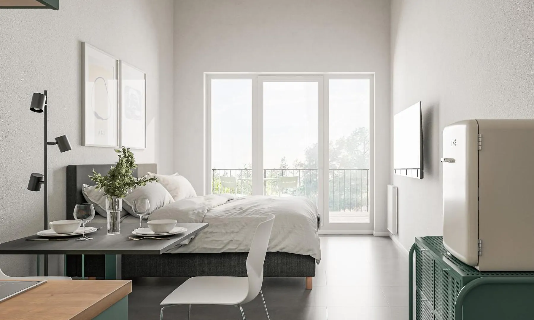 Modernes Apartment Skyroom 4 Bad Worishofen